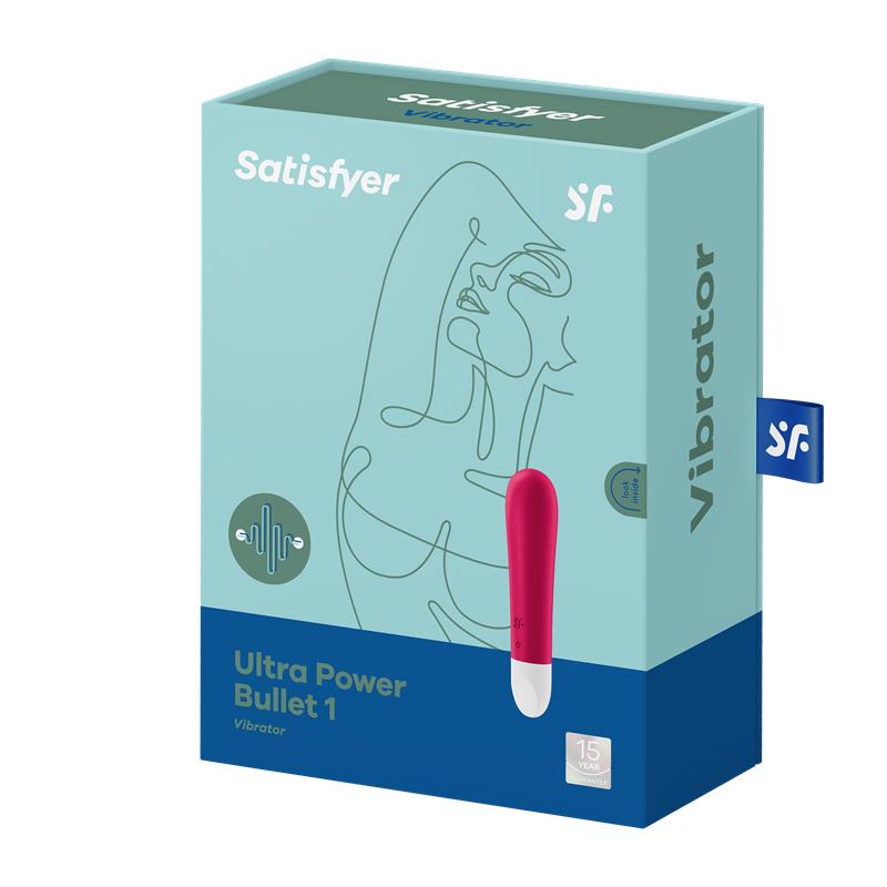 Satisfyer Ultra Power Bullet 1 Bala Vibradora Roja