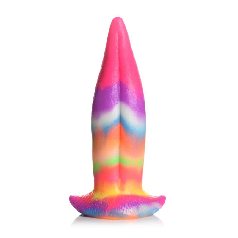 Unicorn Tongue Dildo De Lengua Brilla En La Oscuridad