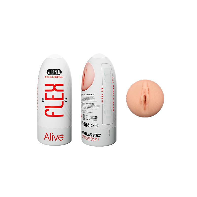 Alive - Flex Masturbador Masculino Vagina Talla M