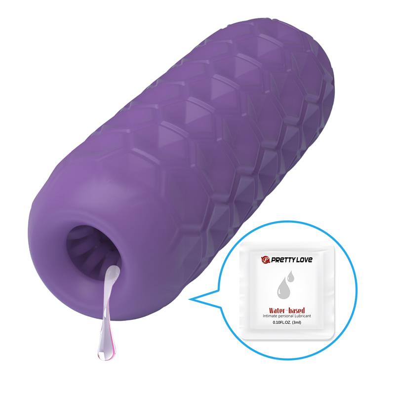 Pretty Love - Twin Balls Masturbador Masculino Morado