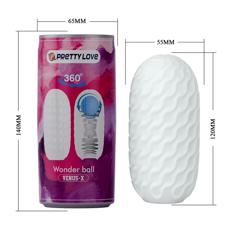 Pretty Love - Venus X Masturbador Masculino Modelo 3 Blanco