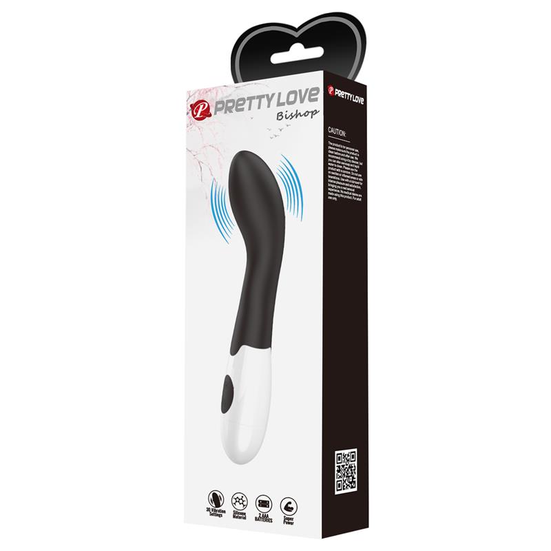 Pretty Love - Bishop Vibrador Punto G 30 Modos Negro