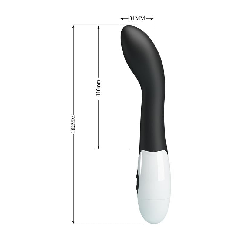 Pretty Love - Bishop Vibrador Punto G 30 Modos Negro