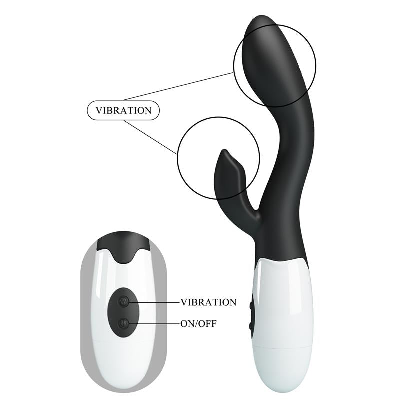 Pretty Love - Brighty Vibrador Punto G Negro