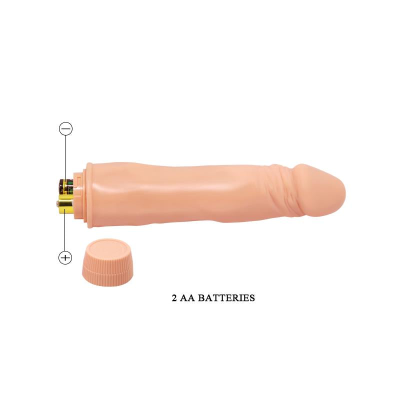 Vibrador Color Natural 21.5 Cm
