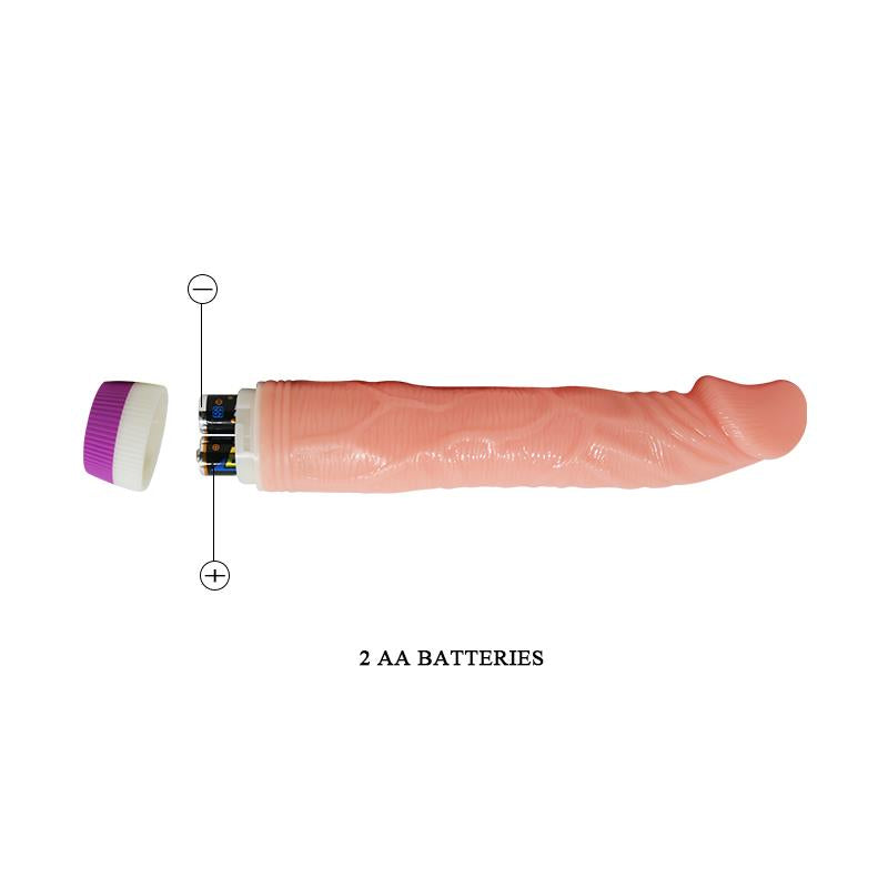 Vibrador Color Natural 22 Cm