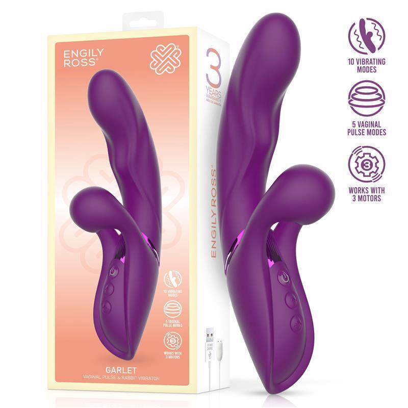 Vibrador Garlet Con Bola De Pulsación 3 Motores