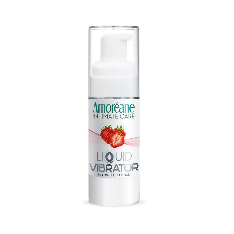 Amoreane - Liquido Vibrador Fresa 30 Ml