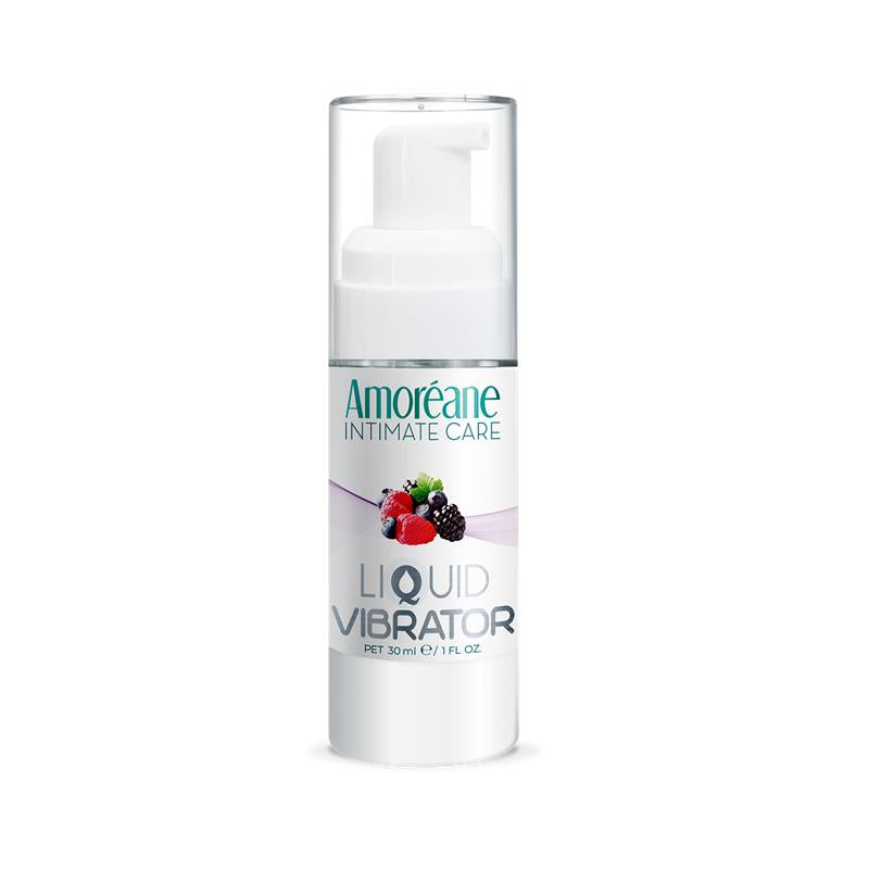 Amoreane - Liquido Vibrador Frutos Rojos 30 Ml