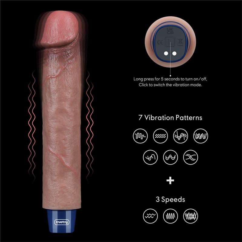 Vibrador Realista 9 Usb