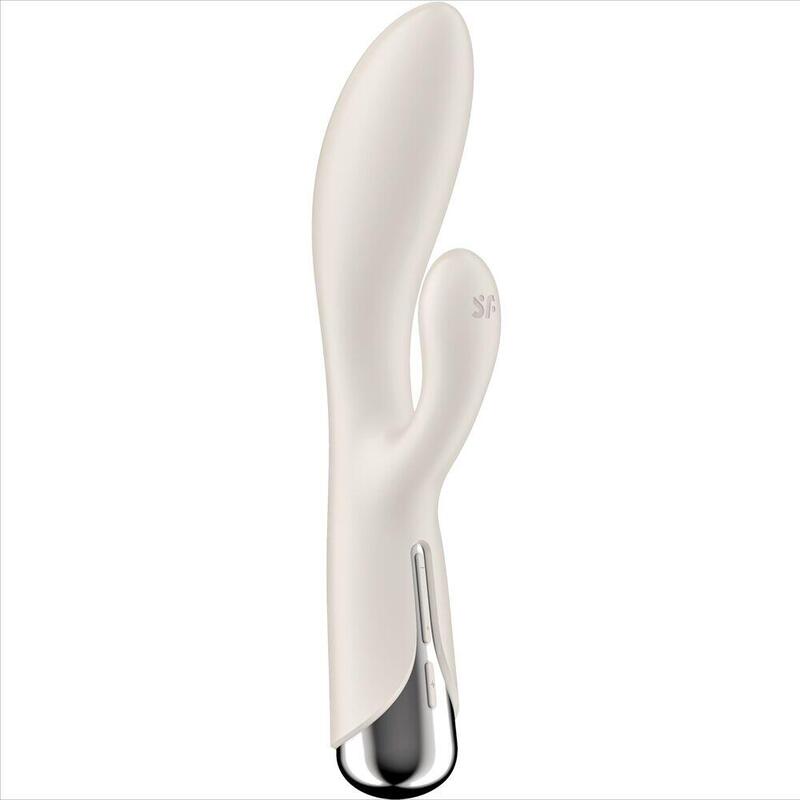 Vibrador Satisfyer Spinning Rabbit 1 Estimulacion Clitoris Y Punto G Beige