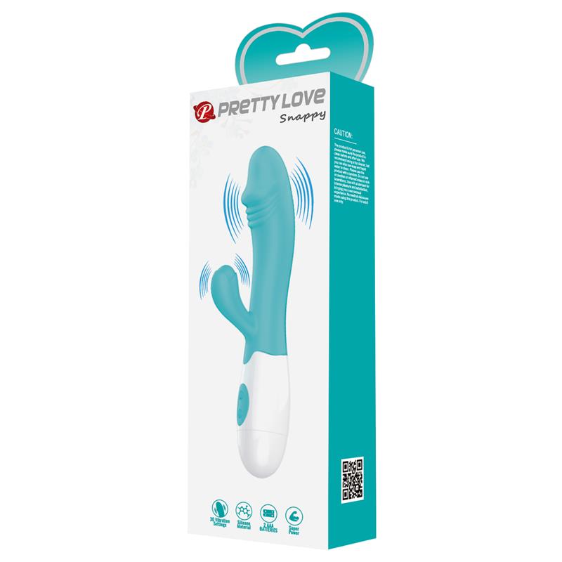 Pretty Love - Snappy Vibrador Punto G Verde Agua