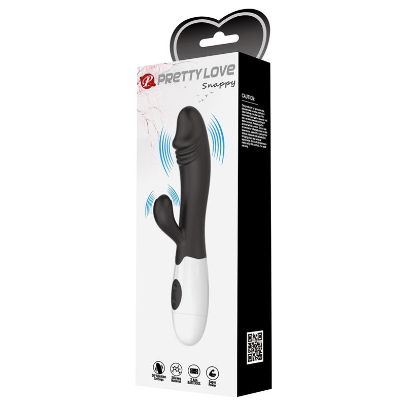 Pretty Love - Snappy Vibrador Punto G Negro