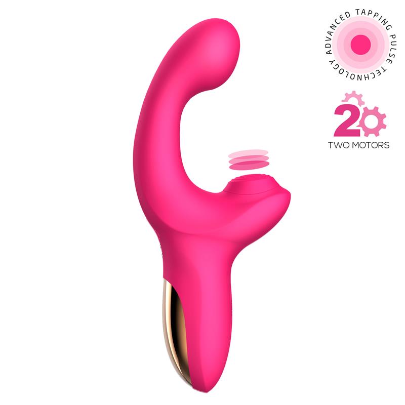 Volse Vibrador Triple Función Con Finger Y Pulsación Tapping