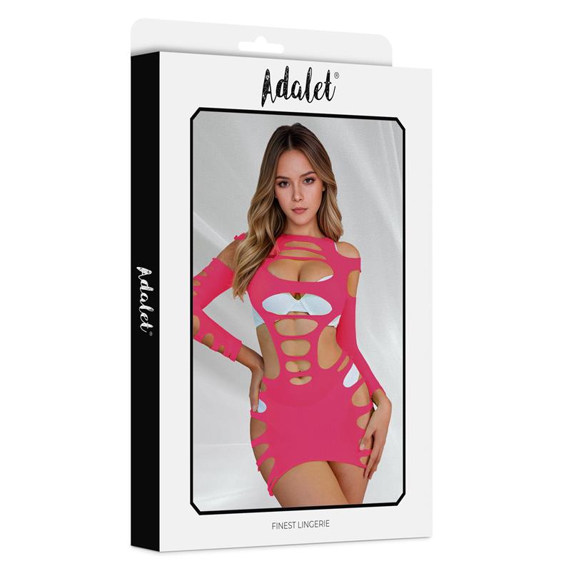 Willow Vestido Hollow-Out Rosa Talla Única