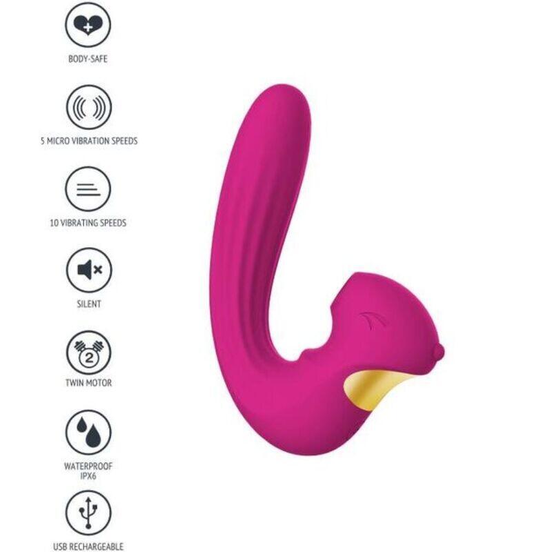 Xocoon - Celestial Love Vibe Estimulador Fucsia