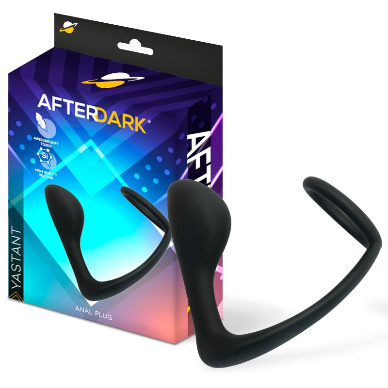 Yastant Plug Anal Con Anillo Para Testículos