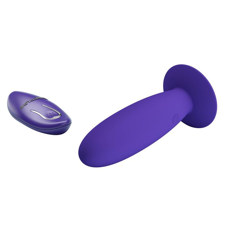 Pretty Love Youth Plug Anal Vibrador Control Remoto Violeta