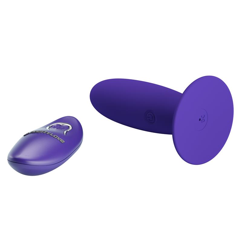 Pretty Love Youth Plug Anal Vibrador Control Remoto Violeta