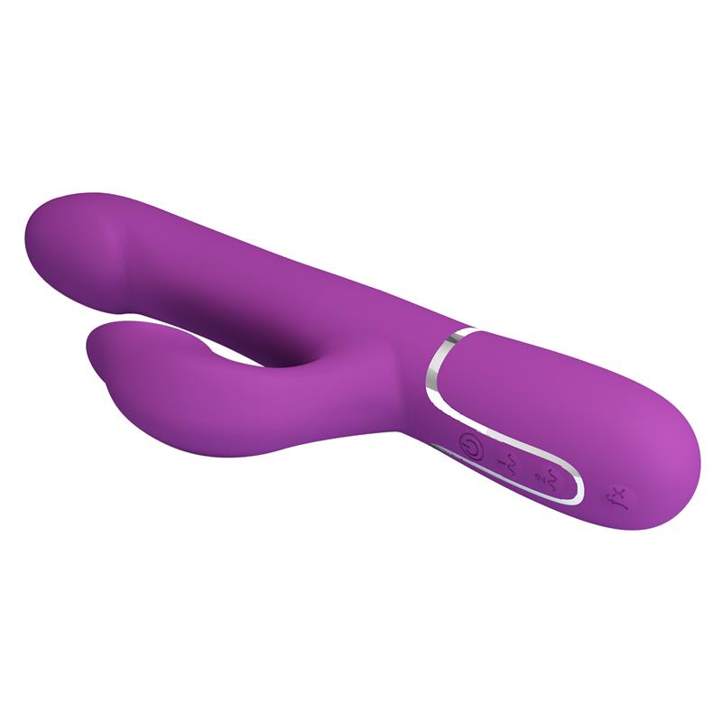 Pretty Love - Vibrador & Estimulador Multifunción 4 En 1 Morado