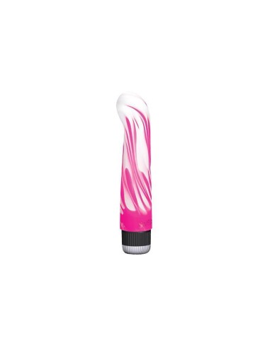 Vibrador Joystick Flic Flac - Color Rosa Blanco