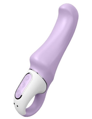 Satisfyer Vibrador Silicona Del Punto G Con 12 Potentes Programas De Vibración Morado