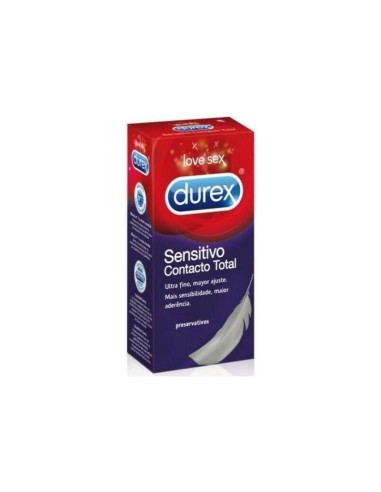 Durex - Sensitivo Contacto Total 6 Unidades