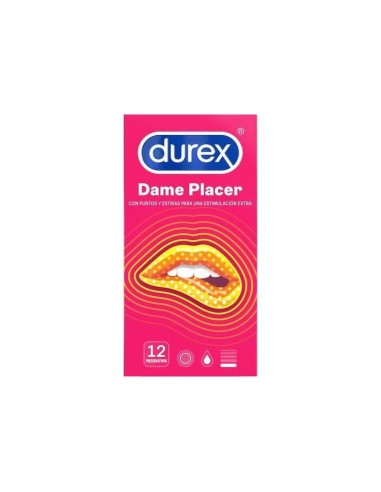 Durex - Dame Placer 12 Unidades