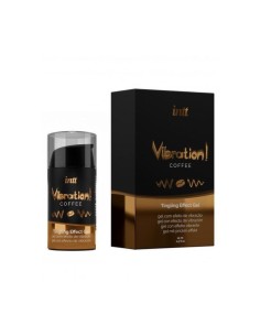 Intt - Potente Estimulante íntimo Gel Vibrador Liquido Café 15ml