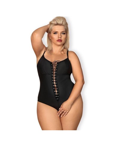 Redella Teddy Abierto Negro Talla (interno):xxl