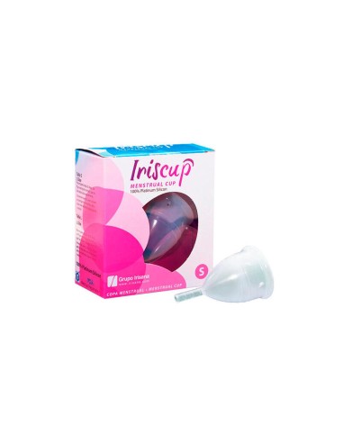 Irisana Copa Menstrual Transparente Talla S