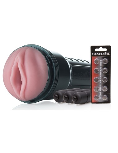 Fleshlight - Vibro-pink Lady Touch Vagina