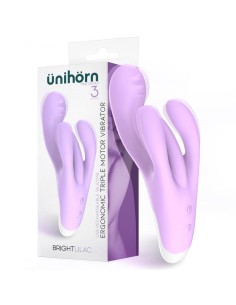 Vibrador Brightlilac Triple Motor Ergonomico Usb Silicona