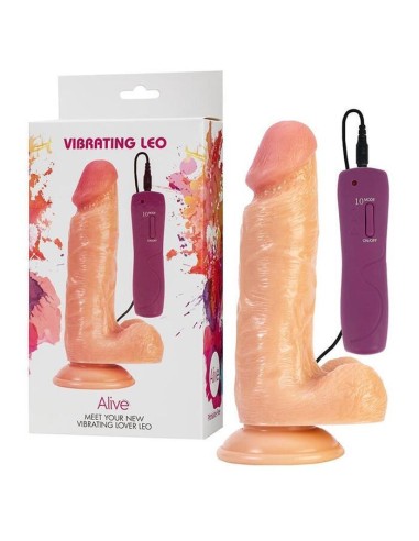 Alive - Leo Pene Realistico Vibrador 17 Cm