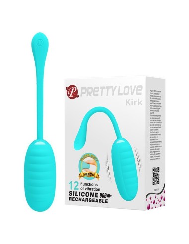 Pretty Love - Kirk Huevo Vibrador Recargable Verde Claro