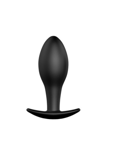 Pretty Love - Plug Anal Silicona Ancla 8.5 Cm Negro