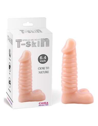 Dildo Spread Me N7 T-skin 6.4 Natural