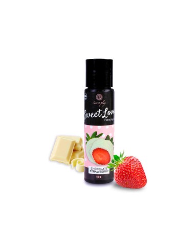 Secretplay - Gel Sweet Love Fresa Y Chocolate Blanco 60 Ml