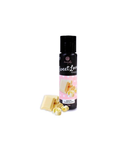 Secretplay - Gel Sweet Love Chocolate Blanco 60 Ml