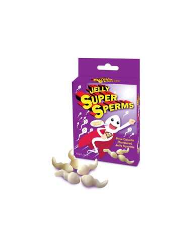 Spencer & Fleetwood - Jelly Super Sperm Gominolas Forma Esperma 120 Gr