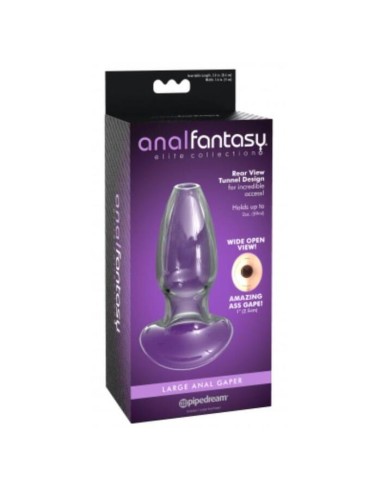 Anal Fantasy Elite Collection - Dilatador Anal Gaper Cristal Talla M