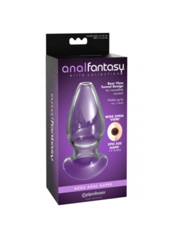 Anal Fantasy Elite Collection - Dilatador Anal Gaper Cristal Talla L