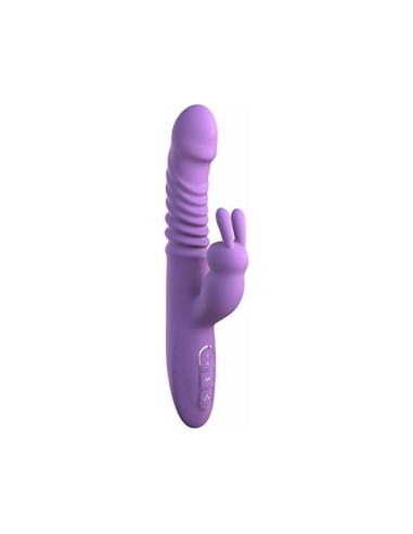 Fantasy For Her - Estimulador Clitoris Rabbit Con Funcion Calor Oscilacion Y Vibracion Violeta