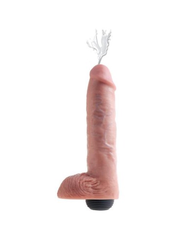 King Cock - Pene Realistico Eyaculador Natural 27.94 Cm