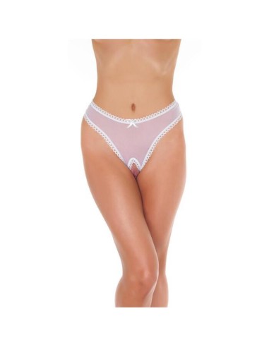 Rimba Amorable Tanga Abierto Color Blanco Talla única