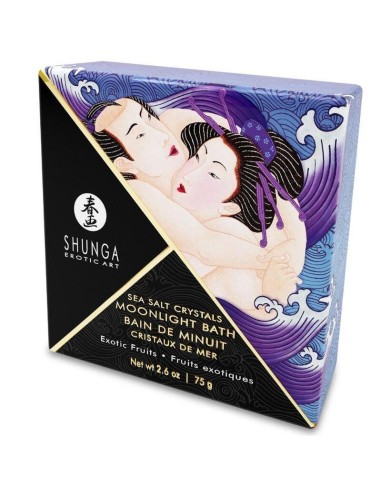 Shunga - Sales De Baño Aromatizadas Exotic Purple 75 Gr