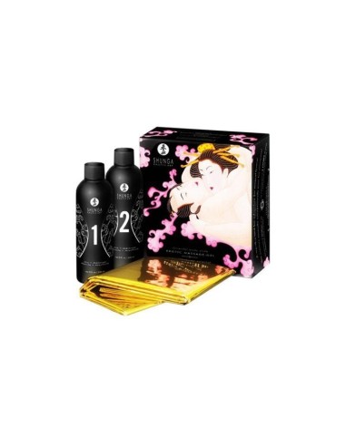 Shunga Kit De Gel De Masaje Aroma A Vino Espumoso