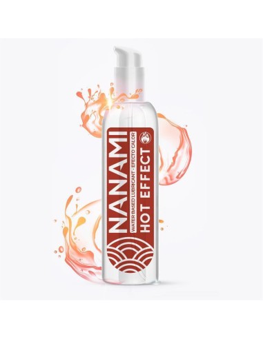 Nanami Water Based Lubricant Hot Effect 150 Ml.