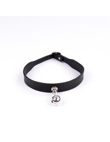 Collar Con Cascabel Negro