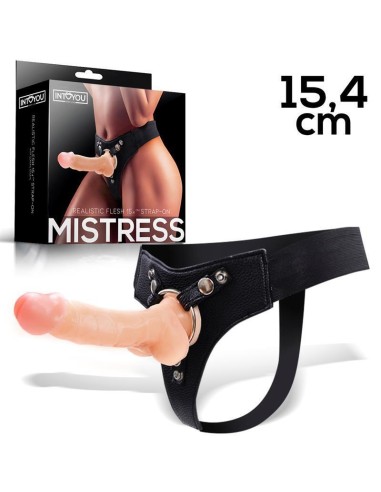 Mistress Strap-on Con Dildo De Silicona De 15.4cm